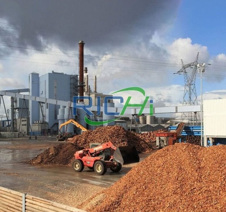 wood pellet production line