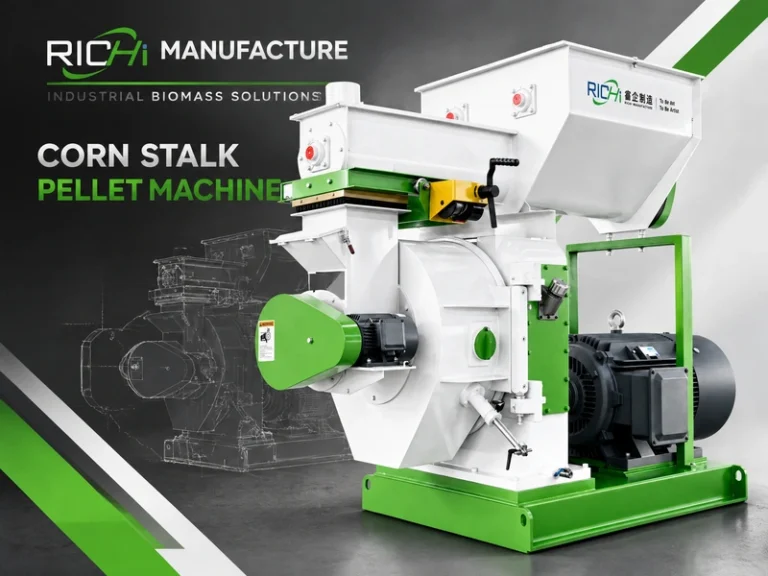 How a Straw Pellet Production Line Comes Together